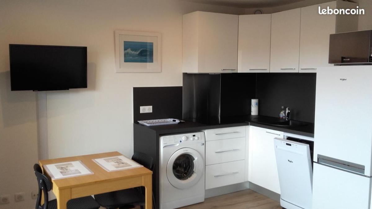 Anglet-Biarritz Studio Vue Mer - Terrasse + Garage 외부 사진